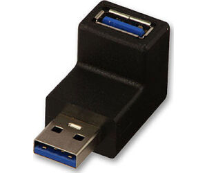 Lindy 71261 cambiador de género para cable USB 3.0 Negro