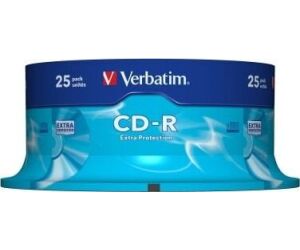 CD-R Verbatim Datalife 52X/ Tarrina-25uds
