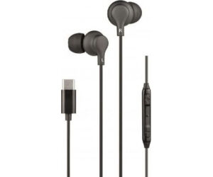 Auriculares Intrauditivos Daewoo DW2015/ con Micrófono/ USB Tipo-C/ Negros