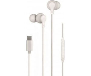 Auriculares Intrauditivos Daewoo DW2016/ con Micrófono/ USB Tipo-C/ Blancos