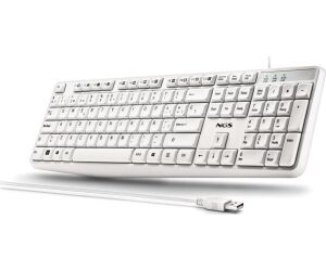 Teclado Heritage Blanco Usb Ngs