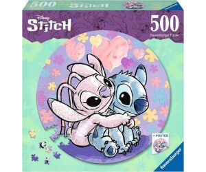 Puzzle ravensburger stitch y ángel 500 piezas