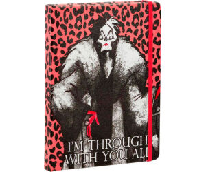 Libreta disney villanos cruella de vil