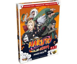 Juego de mesa naruto ninja arena sensei pack edad recomendada 10 años (ingles)