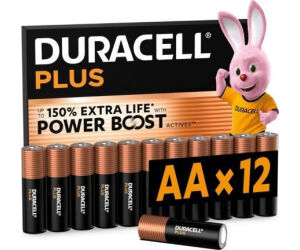 Pack de 12 Pilas AA Duracell Plus Power Boost DPBLR6B12/ 1.5V/ Alcalinas