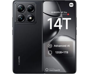Smartphone Xiaomi 14T Pro 12GB/ 1TB/ 6.67"/ 5G/ Negro Titanio