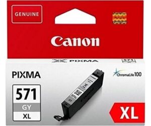 Cartucho de Tinta Original Canon CLI-571XL Alta Capacidad/ Gris