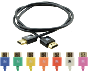Kramer Cable Hdmi Flexible Alta Velocidad Con Ethernet Ultra Plano Color Negro (c-hm/hm/pico/bk-6)