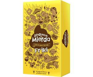 Juego de mesa asmodee preguntas de mierda friki pegi 16