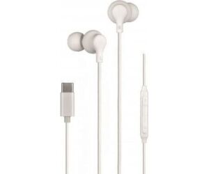 Auriculares Intrauditivos Daewoo DW2016/ con Micrófono/ USB Tipo-C/ Blancos