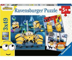 Puzzle ravensburger minions 3x49