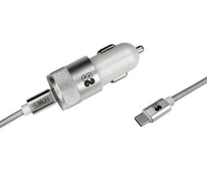 Dual Car Charger Pd20w+qc3.0+c To C/lightning B