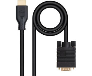 Nanocable Cable Conversor VGA a HDMI M-M 1,8 m