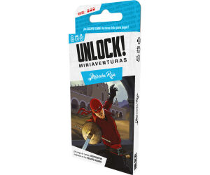 Juego de mesa unlock! miniaventuras máscara roja
