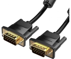 Cable VGA Vention DADBL/ VGA Macho - VGA Macho/ 10m/ Negro