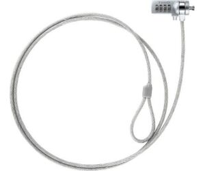 Tooq Cable Seguridad combinación para portátiles 1
