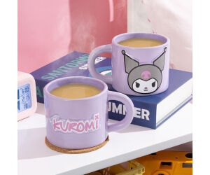 Taza con relieve paladone hello kitty kuromi