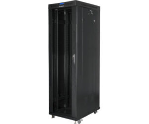 Armario lanberg 19 pulgadas 42u -  600x1000 negro