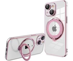 Funda Cool Iphone 15 Plus Magnetica Ring Rosa