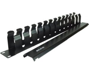 Panel Guía Cables con Tapa para Rack 19" Phasak PA 5095/ Altura 1U