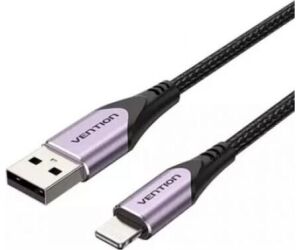 Cable 2.0 Usb A Lightning 1 M Morado Vention