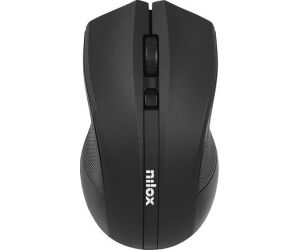 Nilox Ratón MOWI1001 Inalámbrico Amb.1600DPI Negro