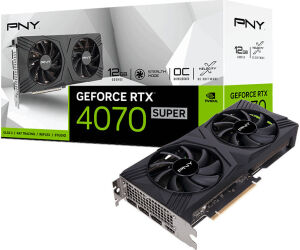 Tarjeta Grafica Pny Geforce 4070 Super 12gb Verto Dual Fan Dlss 3