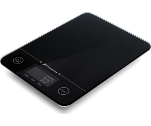 Báscula phoenix de cocina digital negra maximo 5kg