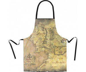 Delantal mapa el señor de los anillos packaging carton