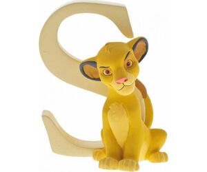 Figura enesco disney el rey león simba letra s