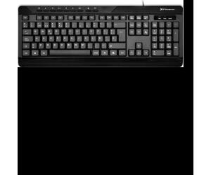 Teclado multimedia key light media español con cable usb qwerty