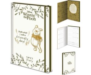 Diario pyramid 2023 winnie the pooh  friendly day