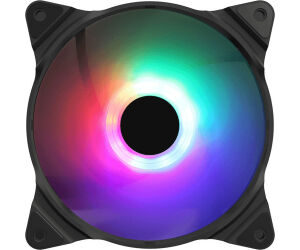 Ventilador caja phoenix led argb gaming 140mm - 1200 rpm - doble orientación