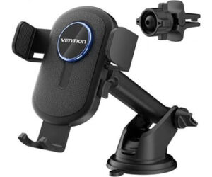 Soporte de Smartphone para Coche Vention KSCB0/ Negro