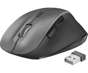 Ratón Ergonómico Inalámbrico Trust Ravan/ Hasta 1600 DPI