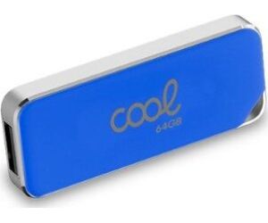 Pendrive 64gb Usb 2.0 Cool Board Azul