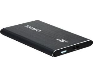Caja externa tooq tqe - 2529b para hdd - ssd 2.5 pulgadas sata 3 usb 3.0 negro