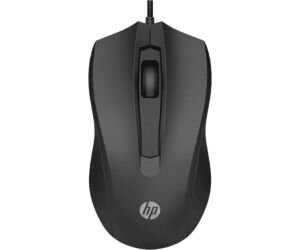 Raton Alambrico Hp 100 Negro