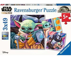 Puzzle ravensburger the mandalorian: baby yoda 3x49
