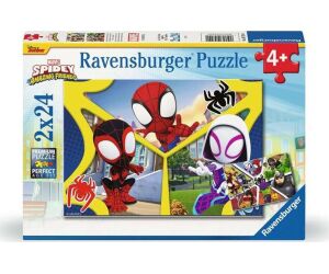 Puzzle ravensburger spidey 2x24