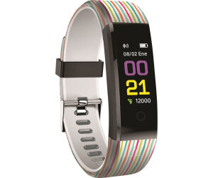 Pulsera smartband muvit io health pop rayas multicolor