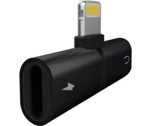 Splitter Carga y Música Myway Lightning Macho - USB Macho/ Negro