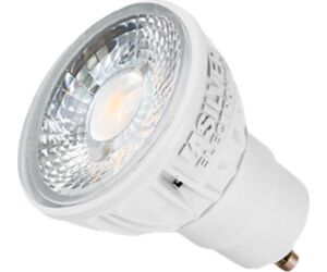 Bombilla led pro+ silver electronics dicroica 5w=60w - gu10 - 5000k - 38º - 470 lm - luz blanca - a+ - acabado blanco