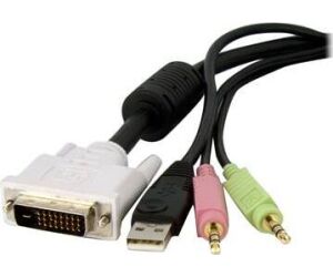 Cable Kvm Startech 4 En 1 Dvi-d