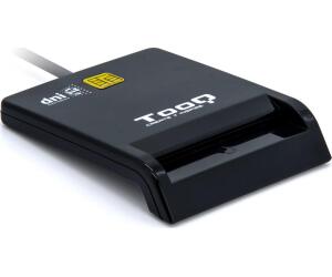 LECTOR TARJETAS EXTERNO TARJETAS INTELIGENTES Y DNIe TOOQ TQR-210B NEGRO