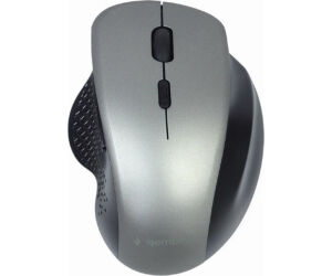 Raton Gembird 6 Botones Optical Negro Space Grey Rf Inalambrico Pilas