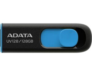 ADATA Lapiz Usb UV128 128GB USB 3.2 Negro/Azul