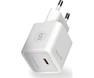 Cargador Hune Eco Mini 20w Usb-c Blanco Nieve