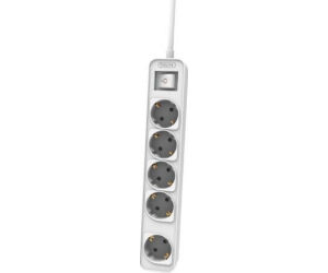Regleta con Interruptor Philips CHP2154W/12/ 5 Tomas de corriente/ Cable 1.5m/ Blanco