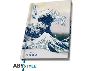 Cuaderno de notas a5 abystyle hokusai la gran ola